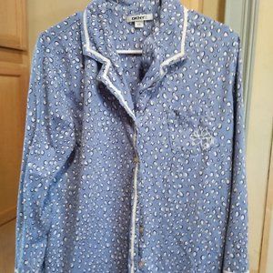DK NY BLUE PAJAMA TOP